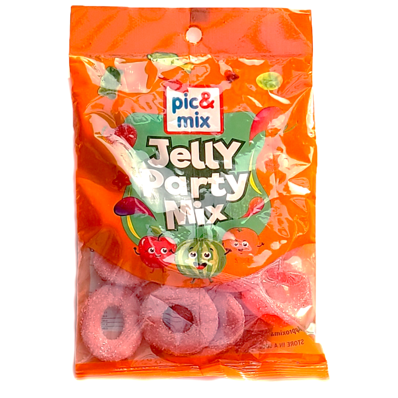 Sour Strawberry Rings 75g